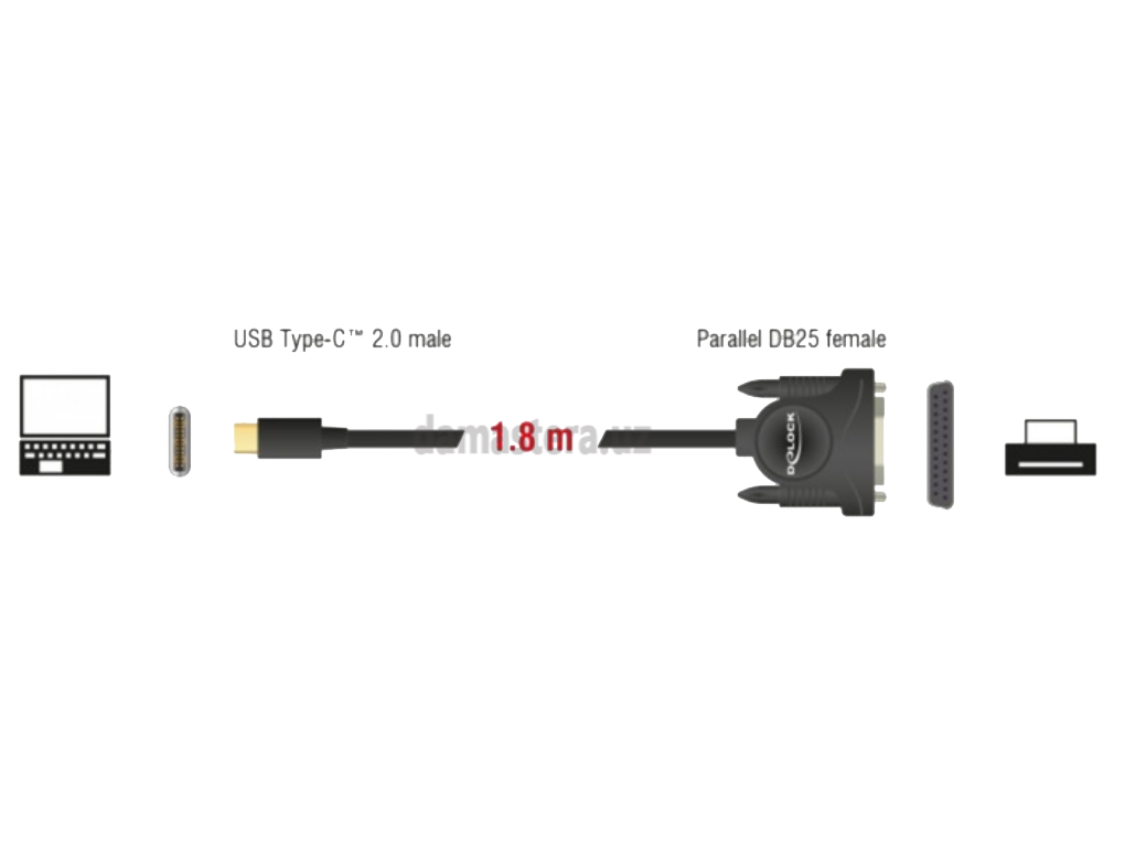 Screenshot 2024-11-20 at 22-04-32 DeLOCK USB 2.0 Adapterkabel USB-C Stecker Parallel DB25 Buchse schwarz 1 8 Meter.png