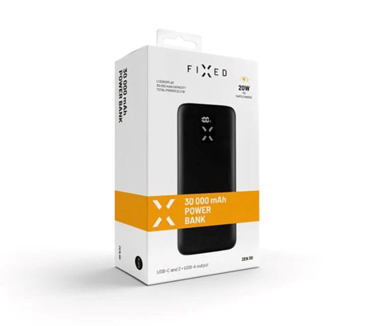 Screenshot 2025-01-12 at 13-29-00 Fixed Zen 30 2 x USB-A 1 x USB-C PD 20W Power Bank 30 000 mAh - Black PowerBank TABLETSCOVERS.DK.png